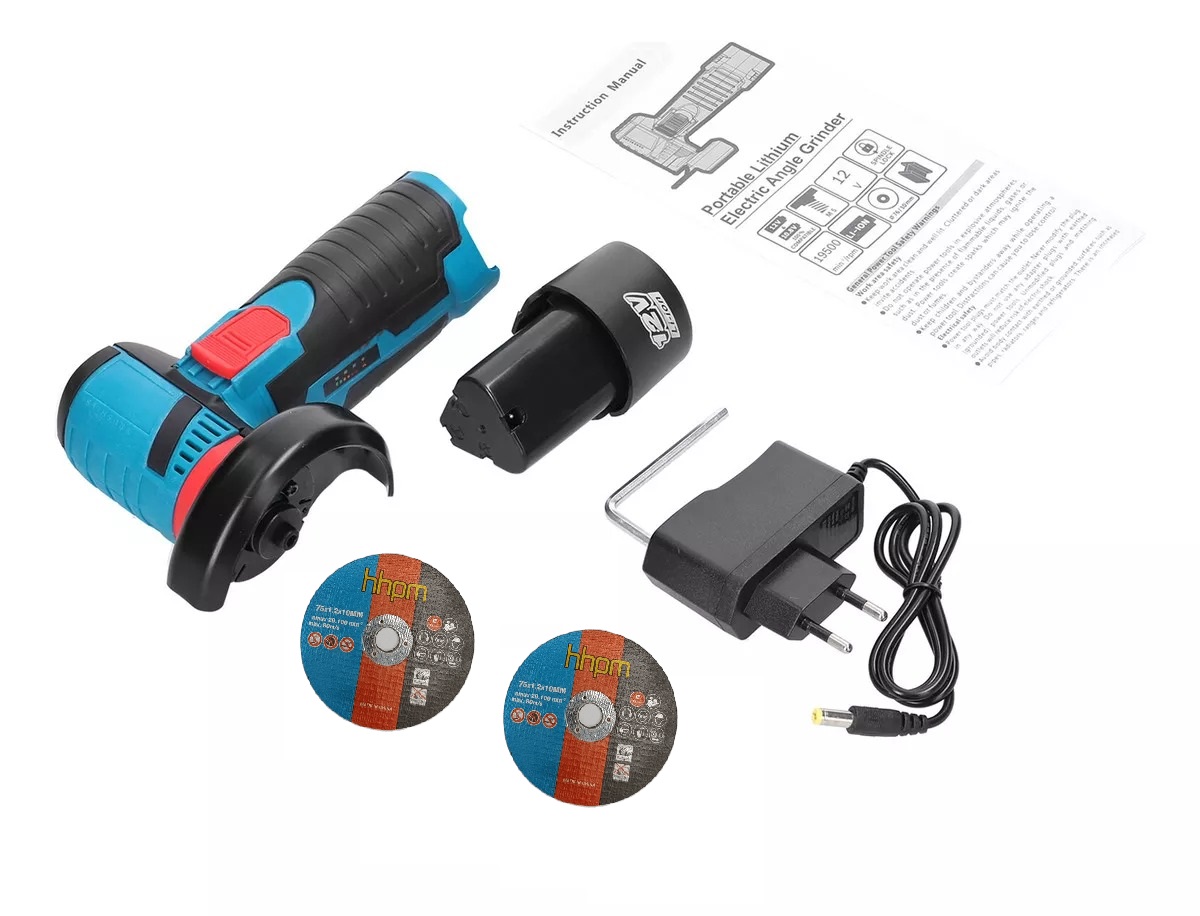 Miniatura 8 de Amoladora Angular Eléctrica 19500 Rpm